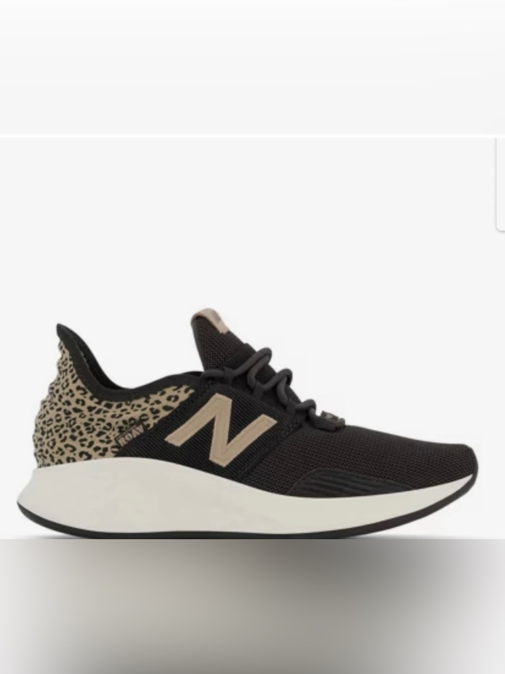 New Balance Fresh Foam Roav
Running Shoe - Women's 8.5
Black Leopard Print
